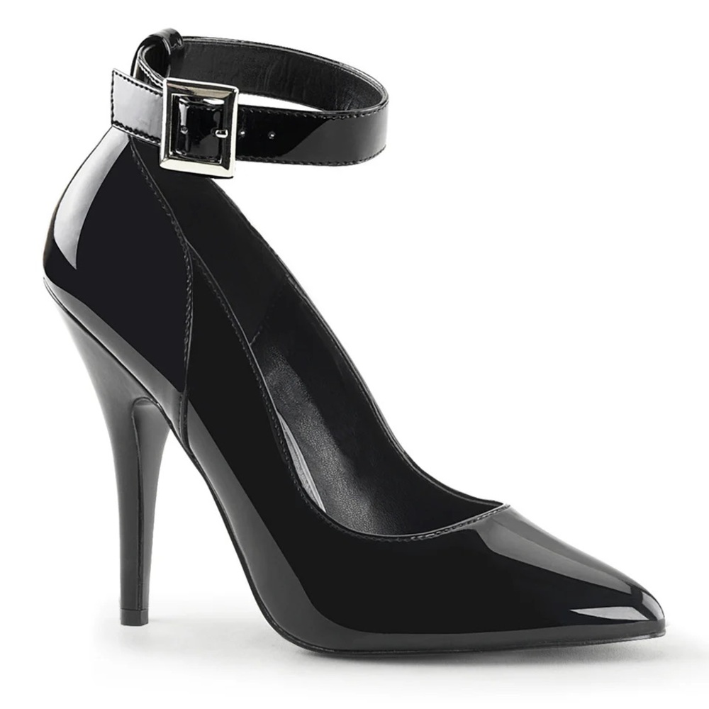 PLEASER SHOES | SEDUCE-431 in Black | Women’s sizes 10, 9, 8, 7